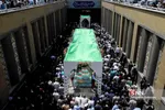 مراسم تشییع پیکر مطهر ۱۵۰ شهید دفاع مقدس در تهران