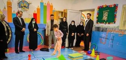 بازدید دو ساعته رئیس سازمان بازرسی از مرکز خیریه یاوران معلولان نارمک