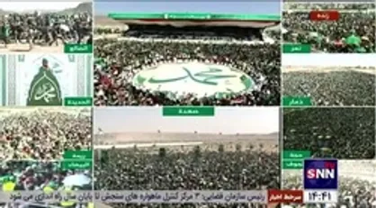 اجتماع میلیونی مردم یمن به مناسبت میلاد پیامبر اکرم(ص)