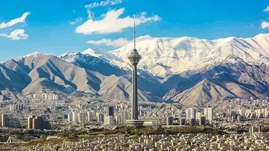 هوای تهران امروز آفتابی و غبارآلود است