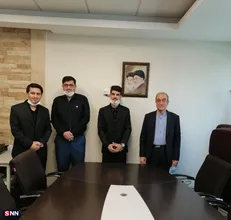 دانشجومعلمان همدانی با نماینده مردم نهاوند در مجلس دیدار کردند