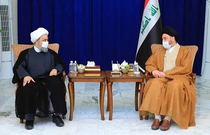 دیدار و رایزنی دبیر کل مجمع جهانی تقریب مذاهب با سید عمار حکیم