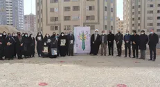 پویش هر شهید یک درخت در منطقه ۲ برگزار شد