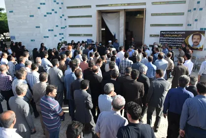 وداع جامعه دانشگاهی کردستان با پیکر دکتر محمدرضا ستاره