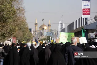 مراسم راهپیمایی ۱۳ آبان روز ملی مبارزه با استکبار جهانی