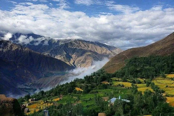 نمایی از درّه پنجشیر افغانستان