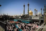 عزای تاسوعا در حرم کریمه اهل‌بیت(س)