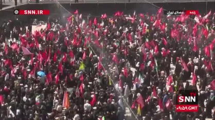 فریاد بلند &laquo;مرگ بر آمریکا&raquo; در دومین روز وداع با پیکر رهبر شهید