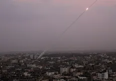 آزمایش جدید موشکی حماس در سواحل غزه