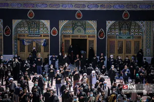 عزای تاسوعا در حرم کریمه اهل‌بیت(س)