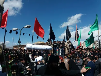 پیکر پاک یک شهید گمنام در دانشکده فنی خواهران یاسوج به خاک سپرده شد