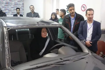 اولین شبیه&zwnj;ساز رانندگی در شاهرود رونمایی شد