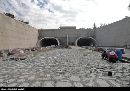 آغاز بهره&zwnj;برداری از بزرگراه شهید همدانی و تونل شهدای غزه