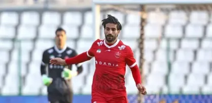 مصدومیت بازیکن پرسپولیس/ غیبت در بازی با مس رفسنجان