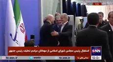 رئیس‌جمهور برای انجام مراسم تحلیف وارد مجلس شد