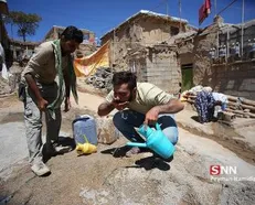 پروژه آبرسانی و بهسازی روستای سیا دشته بن از سوی جهادگران رودباری کلید خورد