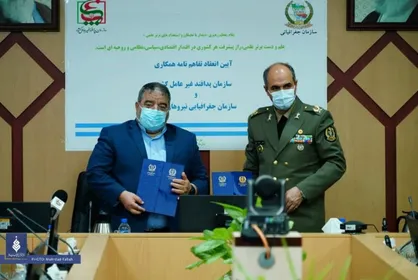 امیر سرتیپ دوم فخری: نقش سازمان جغرافیایی در حوزه اشراف اطلاعاتی بسیار کلیدی است/ سردار جلالی: در حوزه رصد تهدیدات می&zwnj;توان از ظرفیت سازمان جغرافیایی نیروهای مسلح استفاده کرد
