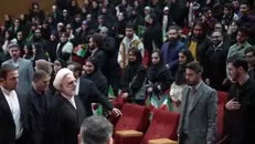 رئیس قوه قضاییه در جمع دانشجویان دانشگاه زنجان حاضر شد