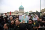  تشییع پیکر دو شهید مدافع امنیت در حمله اغتشاشگران 