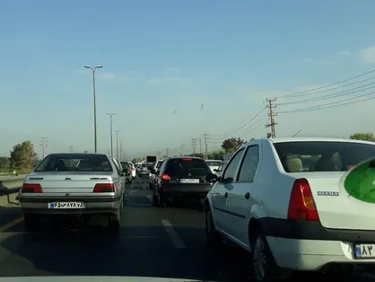 ترافیک نیمه سنگین در محدوده ورودی پایتخت