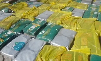 پراید با ۲۱۱ کیلو مواد مخدر توقیف شد