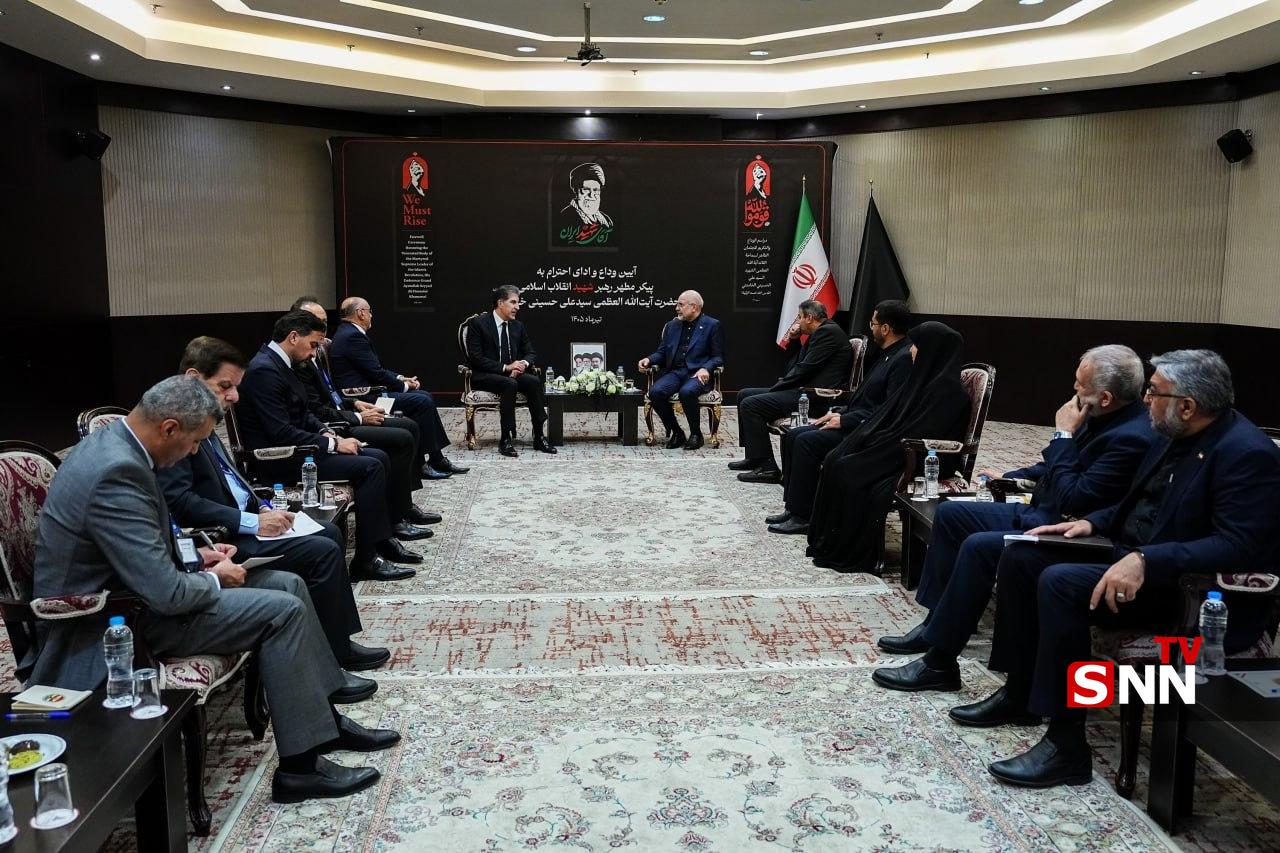 دیدار رئیس اقلیم کردستان عراق با قالیباف دیدار رئیس اقلیم کردستان عراق با قالیباف