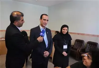 بازدید رئیس سازمان سنجش آموزش کشور از حوزه برگزاری آزمون سراسری آموزشگاه نابینایان شهید محبی
