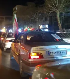 شور و اشتیاق در شیراز؛ کاروان خودرویی در سوگ رهبر شهید به راه افتاد