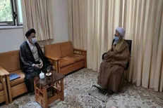 وزیر اطلاعات با آیت‌الله جوادی‌آملی در دماوند دیدار کرد