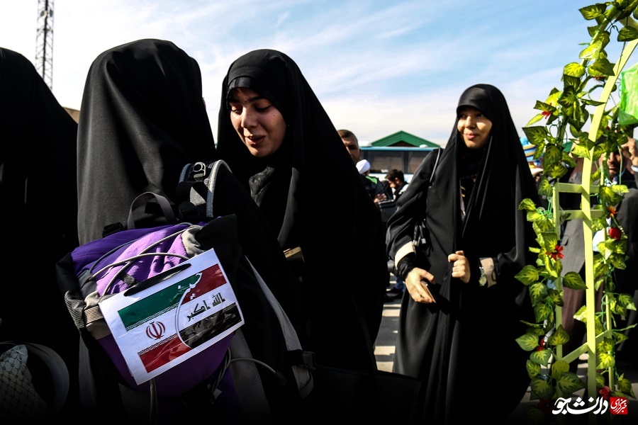 کاروان اربعین دانشجویی آذربایجان غربی امروز اعزام شد