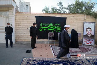 روضه ای ساده برای خانواده شهید مدافع حرم لشگر فاطمیون