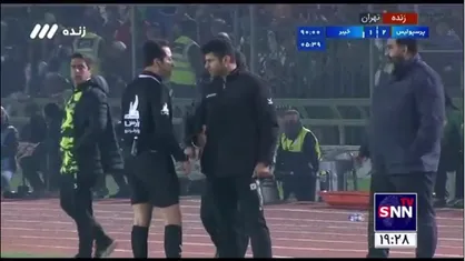 گل سوم پرسپولیس به خیبر خرم آباد توسط علی علیپور که پس از بازبینی توسط VAR این گل مردود اعلام شد