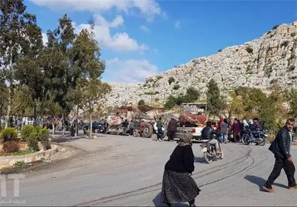 کوچ ده&zwnj;ها هزار نفر از ساکنان &laquo;عفرین&raquo; به مناطق تحت کنترل سوریه +تصاویر