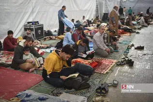 بزرگترین اعتکاف جوانان کشور در شیراز.