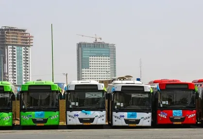 ورود ۵۰ دستگاه اتوبوس به ناوگان شهری تهران