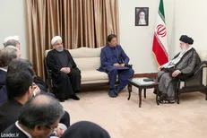 رهبر انقلاب در دیدار نخست وزیر پاکستان: پایان درست جنگ یمن تأثیرات مثبتی در منطقه دارد