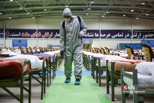 نقاهتگاه و بیمارستان صحرایی ارتش در نمایشگاه بین المللی