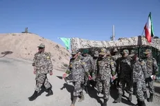 بازدید امیر سرتیپ صباحی فرد از مواضع پدافندی پایتخت
