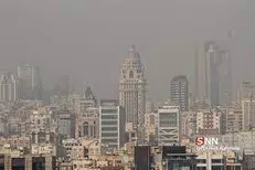 هوای تهران آلوده شد