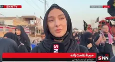 مبینا نعمت زاده: آمدم در راه کربلا برای مسابقات بعدی‌ام دعا کنم/ هدفم کاملا دلی است + فیلم