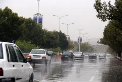 ادامه بارش باران در برخی جاده&zwnj;های کشور
