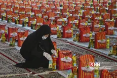 ۲۵۰۰ بسته معیشتی در دومین مرحله رزمایش کمک مومنانه در قزوین توزیع شد