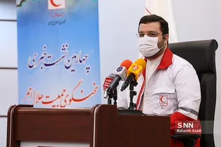چهارمین نشست خبری سخنگوی جمعیت هلال احمر