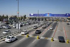آزادراه ساوه-تهران-ساوه پرترددترین جاده کشور در ‌شبانه روز گذشته شد