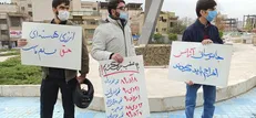 تجمع دانشجویان تهرانی در محکومیت ترور شهید فخری‌زاده / انتقام حاج قاسم؛ نابودی اسرائیل + عکس و فیلم