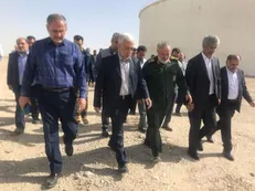بازدید سردار فدوی از طرح آبرسانی غدیر