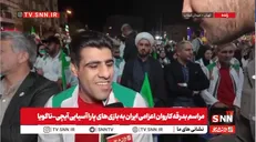 شهریارنسب: خوشحالم که می‌توانم برای کشورم به میدان بروم + فیلم