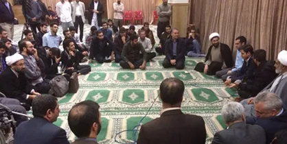 دیدار رئیس نهاد نمایندگی مقام معظم رهبری در دانشگاه&zwnj;ها با دانشجویان
