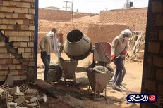 جهادگران قائن در ماه‌های محرم و صفر ۵ منزل برای نیازمندان محمدآباد می‌سازند