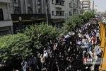 مراسم تشییع پیکر مطهر ۱۵۰ شهید دفاع مقدس در تهران